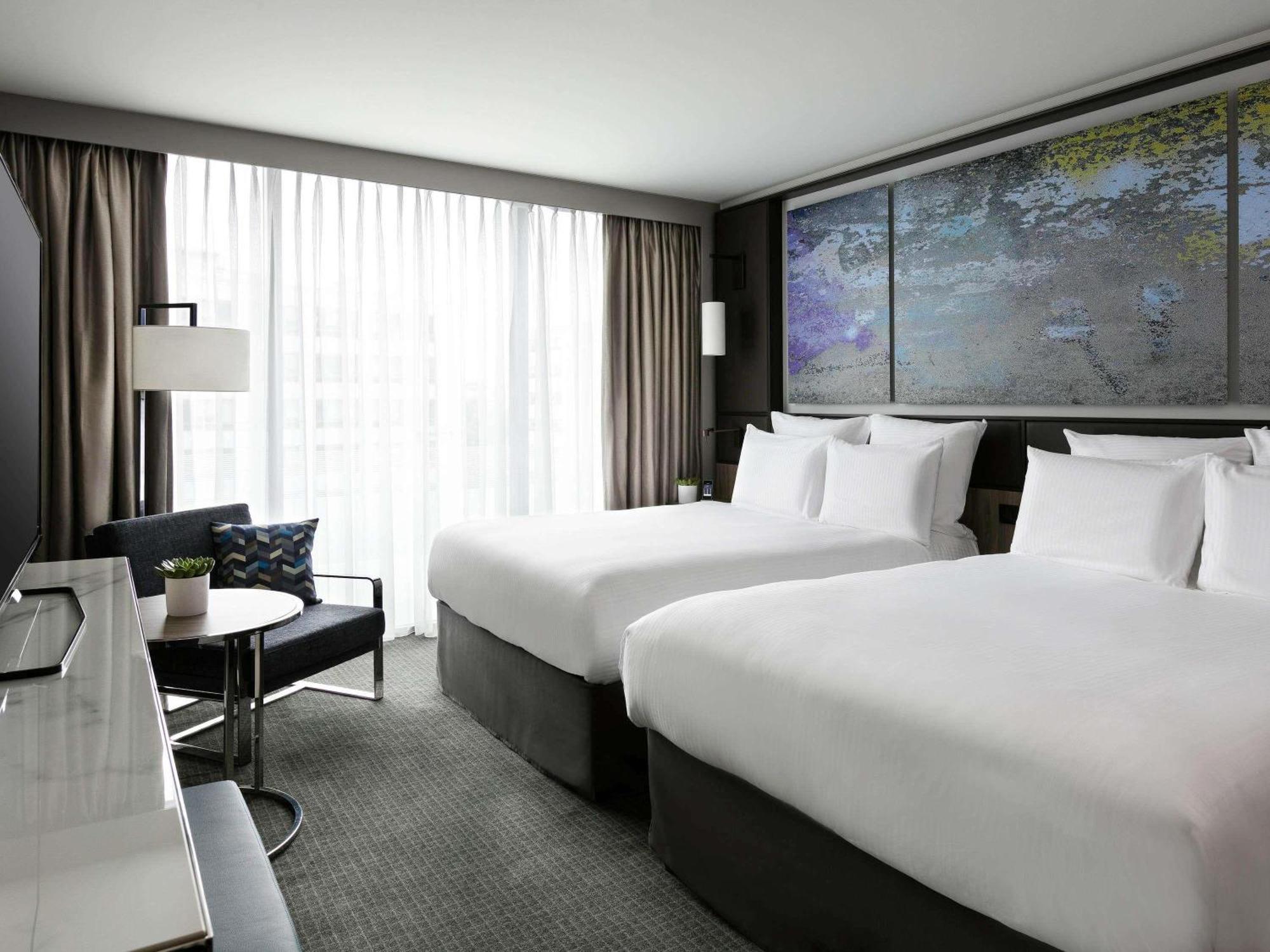 Premium Superior Familiekamer met Twee Tweepersoonsbedden